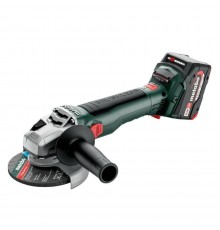 Машина шлифовальная угловая аккумуляторная Metabo W 18 LT BL11-125Quick+ЗУ ASC55