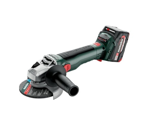 Машина шлифовальная угловая аккумуляторная Metabo W 18 LT BL11-125Quick+ЗУ ASC55