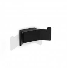 Decor Walther Contract Крючок, двойной, цвет: черный матовый. 0650460