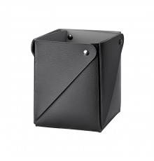 Colombo Adj Стаканчик MIU 8x8хH10.5см., настольный, цвет: черный/серый. BADJ104-0103