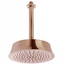 CISAL Shower Верхний душ D220 мм с потолочным держателем L270 мм, цвет: золото розовое. DS0132807E