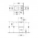 Duravit DuraStyle basic Унитаз-моноблок 36.5х65см., безободковый, слив универсальный, подключение снизу слева, цвет: белый. 21820900002, 0941100005
