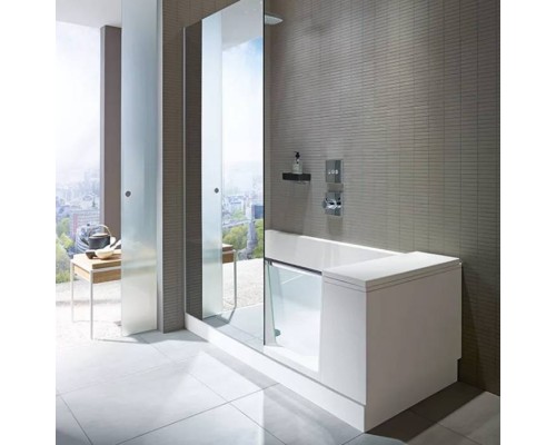 DURAVIT Shower + Bath Bathtub Ванна 170х75хh210.5см, прямоугольная с входной дверью и душевой шторкой, DX - правосторонняя, цвет: белый. 791246000001000, 700404000000000 DURAVIT Shower + Bath Bathtub Ванна 170х75хh210.5см, прямоугольная с входной дверью и душевой шторкой, DX - правосторонняя, цвет: белый. 791246000001000, 700404000000000