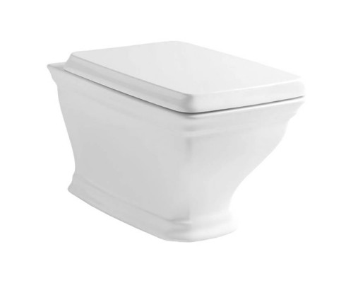 Artceram Civitas Унитаз напольный 36х54 см, слив в стену, цвет: белый. CIV003 01 00