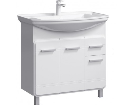 AQ KOR0108 Корсика Тумба под умывальник напольная, 880х850х510 мм KOR0108