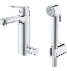 Смеситель для раковины Grohe Eurosmart Cosmopolitan 24191000 с гигиеническим душем, хром