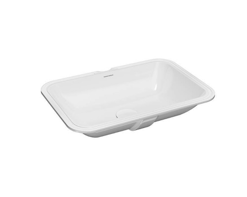 Kerama Marazzi Plaza Раковина встраиваемая снизу 54.5х38см., без отв., цвет: белый глянцевая. PLR.wbu.55 Kerama Marazzi Plaza Раковина встраиваемая снизу 54.5х38см., без отв., цвет: белый глянцевая. PLR.wbu.55