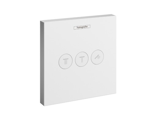 Hansgrohe ShowerSelect Переключатель потоков для душа, на 3 источника, цвет: белый матовый. 15764700