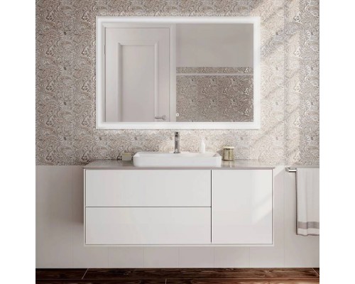 Kerama Marazzi PLAZA Modern Тумба подвесная 120x48см, 3 ящика, цвет: белый . PLB.M.120.3\WHT Kerama Marazzi PLAZA Modern Тумба подвесная 120x48см, 3 ящика, цвет: белый . PLB.M.120.3\WHT