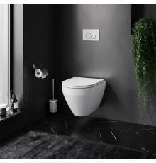 C701700WH Унитаз подвесной безободковый FlashClean, без сиденья
