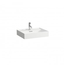 Laufen Kartell Раковина 60х46х12 см, 1 отв., покрытие LLC, цвет: белый. 8.1033.3.400.104.1