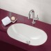 VilleroyBoch O.novo Раковина врезная под столешницу 60x35см, с переливом, цвет: альпийский белый. 41626001