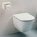 Laufen Lua Унитаз подвесной 49x36см, безободковый, укороченный, цвет: белый глянцевый. 8.2008.3.000.000.1