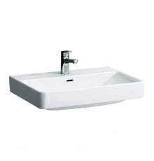 Laufen Pro S Раковина 65х46.5х9.5 см, 1 отв., подвесная/на столешницу, цвет: белый. 8.1096.4.000.104.1