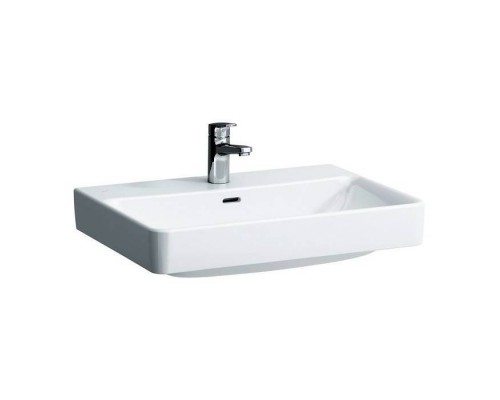 Laufen Pro S Раковина 65х46.5х9.5 см, 1 отв., подвесная/на столешницу, цвет: белый. 8.1096.4.000.104.1