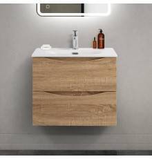 Тумба под раковину BelBagno Marino-cer-mini 60 подвесная, rovere bianco