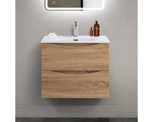 Тумба под раковину BelBagno Marino-cer-mini 60 подвесная, rovere bianco