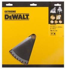 Диск пильный DeWalt твердосплавный 305х30 мм, 60 зубьев CONSTRUCTION DT4260
