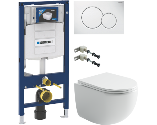 Комплект Унитаз подвесной Ceramicanova UP Rimless CN4007 белый + Инсталляция Geberit Duofix UP 320 111.300.00.5 + Кнопка Sigma 01 115.770.11.5 белая + Крепления 111.815.00.1 к стене Комплект Унитаз подвесной Ceramicanova UP Rimless CN4007 белый + Инсталляция Geberit Duofix UP 320 111.300.00.5 + Кнопка Sigma 01 115.770.11.5 белая + Крепления 111.815.00.1 к стене
