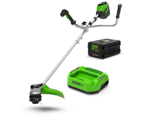 Триммер аккумуляторный Greenworks GD60BCBk4 Gen 2 (АКБ 4Ач и ЗУ)
