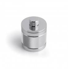 Bertocci Officina 01 Контейнер с крышкой, h110 см, d90 см, настольный, цвет: хром. 127 7532 0000