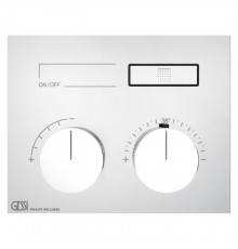 Gessi Hi-Fi Термостат для душа, 1 источник, внешняя часть, цвет: хром. 63002#031