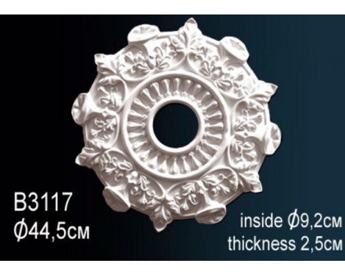 Розетка потолочная B3117