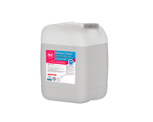 Концентрат Wellness Therm COLOR SHINE для очистки ватерлинии и чаши бассейна 10 л. 877192 Концентрат Wellness Therm COLOR SHINE для очистки ватерлинии и чаши бассейна 10 л. 877192