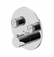 Plumberia Selection PSBOX Смеситель для душа, встраиваемый, на 2 выхода, цвет: хром. PSB1902CR