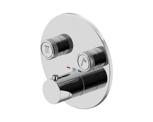 Plumberia Selection PSBOX Смеситель для душа, встраиваемый, на 2 выхода, цвет: хром. PSB1902CR