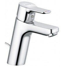 Kludi 37 290 0565 PureEasy Смеситель для раковины 100 мм, со сливным гарнитуром, 7 л/мин 372900565