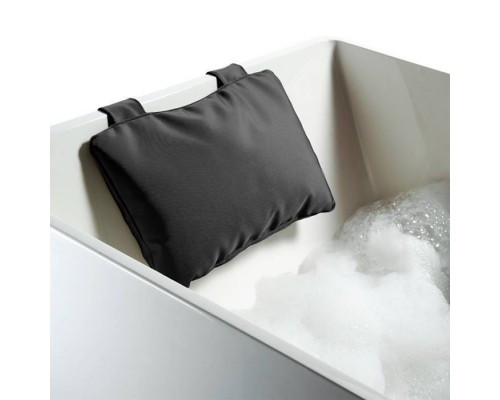 Decor Walther Loft NK Подушка для ванной 32x21см, на двух присосках, нейлон, подвесной, цвет: черный. 0952060 Decor Walther Loft NK Подушка для ванной 32x21см, на двух присосках, нейлон, подвесной, цвет: черный. 0952060