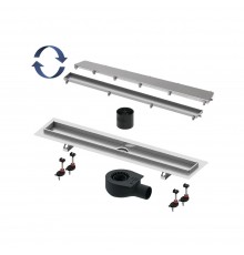 Комплект TECElinus для монтажа дренажного канала 2 в 1, с основой для плитки “tile” и “steel”, с мем 15103079