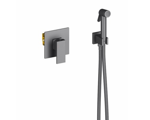 Timo 2089/03SM Selene Готовый комплект гигиенического душа, черный 2089/03SM