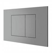 Almar WC plate Смывная клавиша универсальная, для GEBERIT SIGMA8 / UP720 или SIGMA12 / UP320 или TECE BOX-8, цвет: нержавеющая сталь брашированная. E330001.BS
