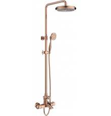 Душевая стойка AltroBagno Beatrice 030423 ROr, розовое золото