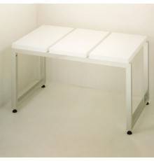 Eﬀegibi Linea Alu Скамейка 3 сегмент 81x48x45см, цвет: тик. HA 65 10 0005