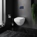 IS450A38.50A1700 Комплект: Инсталляция с с подвесным унитазом FlashClean с сиденьем микролифт и клавишей