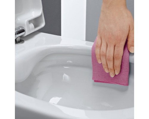 Laufen Pro Унитаз подвесной, безободковый, 53х36х34см., покрытие LLC, цвет: белый. 8.2096.6.400.000.1