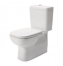 Duravit D-Code Унитаз моноблок 65х35см., слив универсальный, цвет: белый. 21180900002