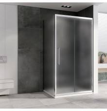 Душевой уголок Abber Schwarzer Diamant AG30170MH-S80M, 170х80, профиль хром, стекло матовое