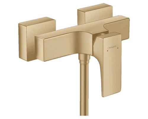 Hansgrohe Metropol Смеситель для душа, настенный, цвет: шлифованная бронза. 32560140 Hansgrohe Metropol Смеситель для душа, настенный, цвет: шлифованная бронза. 32560140