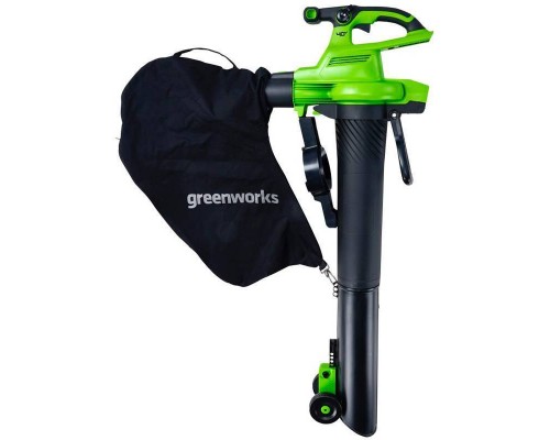 Воздуходувка-пылесос аккумуляторный Greenworks GD40BVII,40v бесщеточная (без АКБ и ЗУ) Воздуходувка-пылесос аккумуляторный Greenworks GD40BVII,40v бесщеточная (без АКБ и ЗУ)