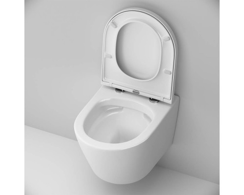 C741701SC Унитаз подвесной FlashClean с сиденьем микролифт C741701SC Унитаз подвесной FlashClean с сиденьем микролифт