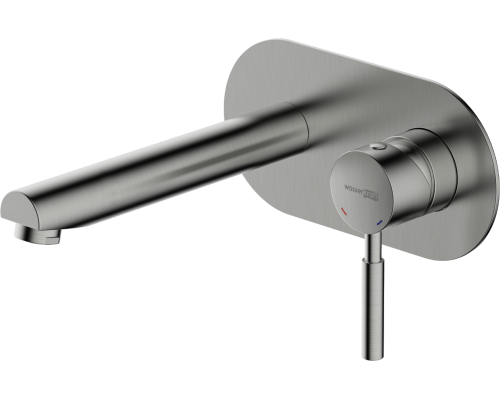Смеситель для раковины Wasserkraft Wern 4230 С ВНУТРЕННЕЙ ЧАСТЬЮ, никель