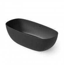 Dea Design Modern Ванна 180x85x54см., отдельностоящая, Solid Surface, цвет: Black №16	. DD8666 1800 16