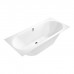VilleroyBoch Oberon 2.0 Ванна встраиваемая, 170x75 см, прямоугольная, слив-перелив хром в комплекте , цвет: белый. UBQ170OBR2DV-01