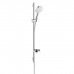 Hansgrohe Raindance Select S Душевой набор: штанга 90см., ручной душ 120, 3jet (Rain, RainAir, WhirlAir), мыльница, шланг, цвет: белый/хром. 26631400