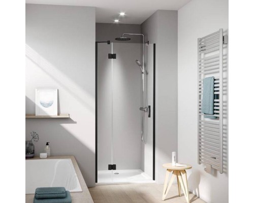 Kermi LIGA Дверь в нишу LI SFL 100x200см., Schwarz Soft+прозрачное стекло с Kermiclean, цвет: черный. LI SFL 10020 3PK Kermi LIGA Дверь в нишу LI SFL 100x200см., Schwarz Soft+прозрачное стекло с Kermiclean, цвет: черный. LI SFL 10020 3PK