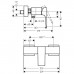 Hansgrohe Metropol Смеситель для душа, настенный, цвет: шлифованная бронза. 32560140